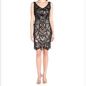 JC Collection Art Deco Beaded Dress